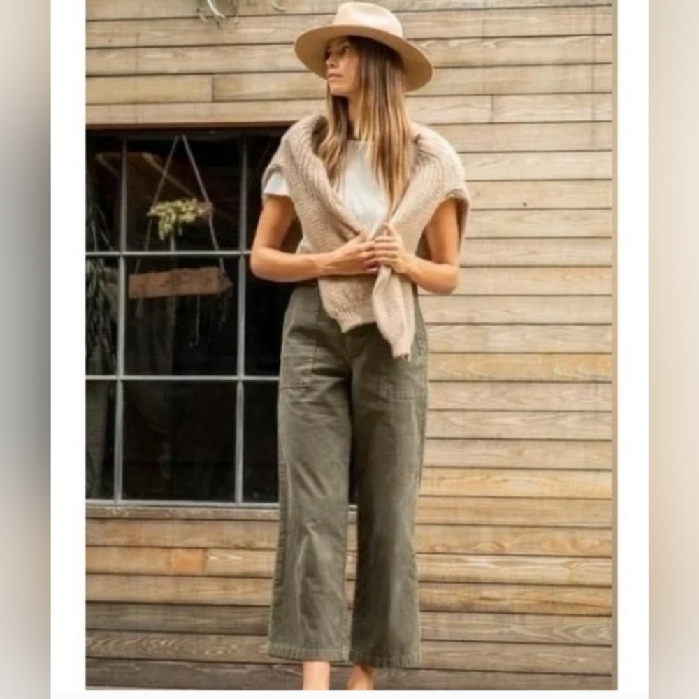 Outerknown Lou Cord Field Pant Olive Green Size 29 New With Tags